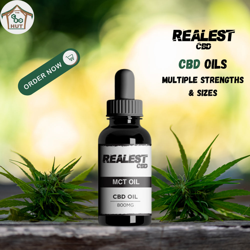 Realest CBD Oils: 'Available in multiple strengths & sizes' - The CBD Hut Instagram post