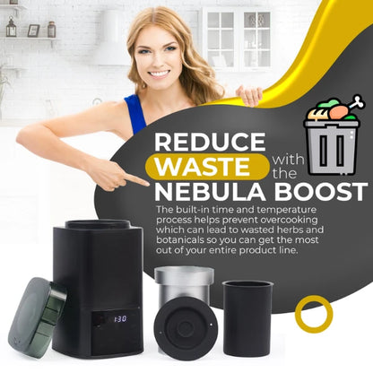 Nebula Boost Decarboxylator & Infuser - Black Edition - Reduce Waste with this device | The CBD Hut