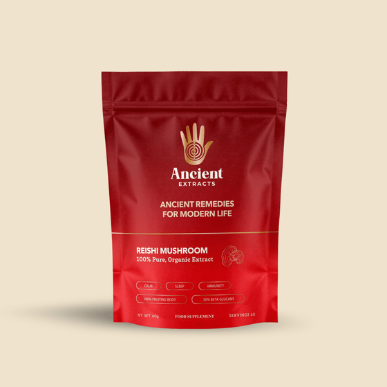 Ancient Extracts Reishi Mushroom Extract Powder 60g pouch
