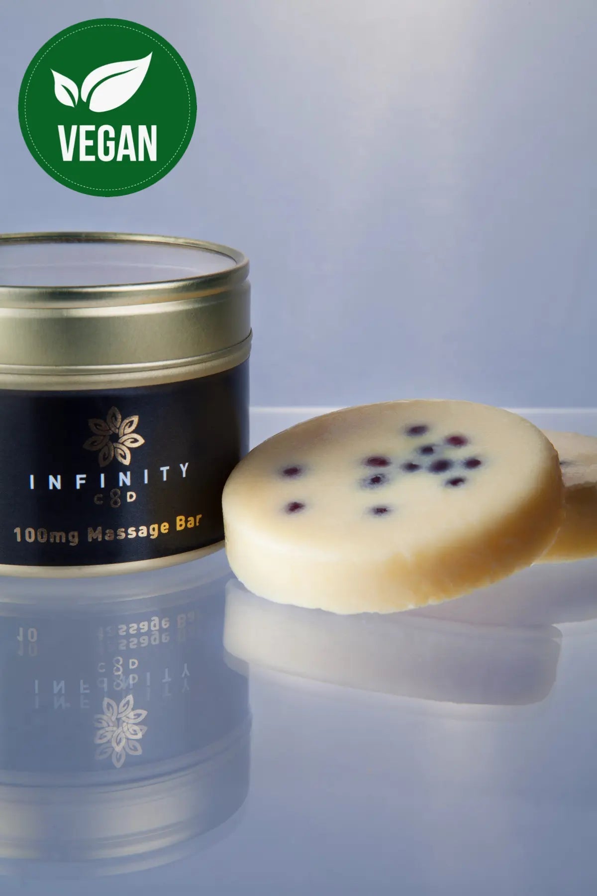 Infinity CBD Relax Massage Bar 100mg pack