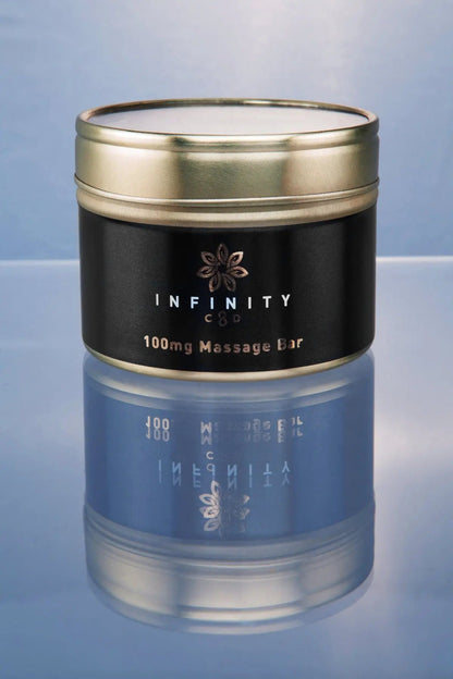 Infinity CBD Relax Massage Bar 100mg pack