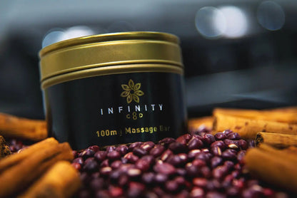 Infinity CBD Relax Massage Bar 100mg pack