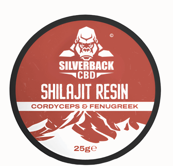 Silverback CBD Cordyceps & Fenugreek Shilajit Resin 25g