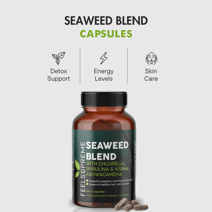 Feel Supreme Seaweed Blend Capsules bottle - 2 Bottles - 10% Saving