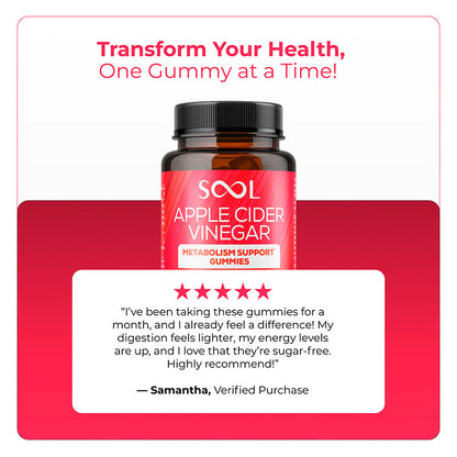 SOOL Apple Cider Vinegar Gummies 60 Pack product image 5