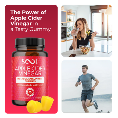 SOOL Apple Cider Vinegar Gummies 60 Pack product information image