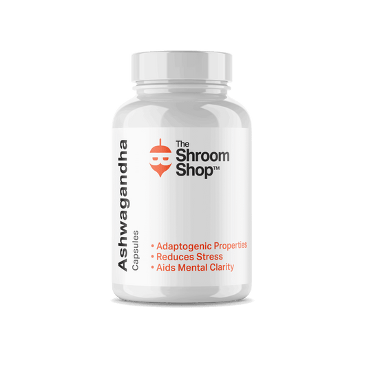 The Shroom Shop KSM-66 ashwagandha capsules