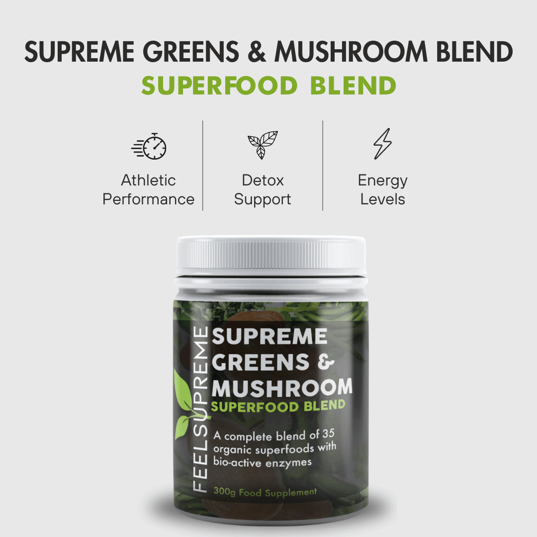 Feel Supreme Greens & Mushroom Superfood Blend 300g