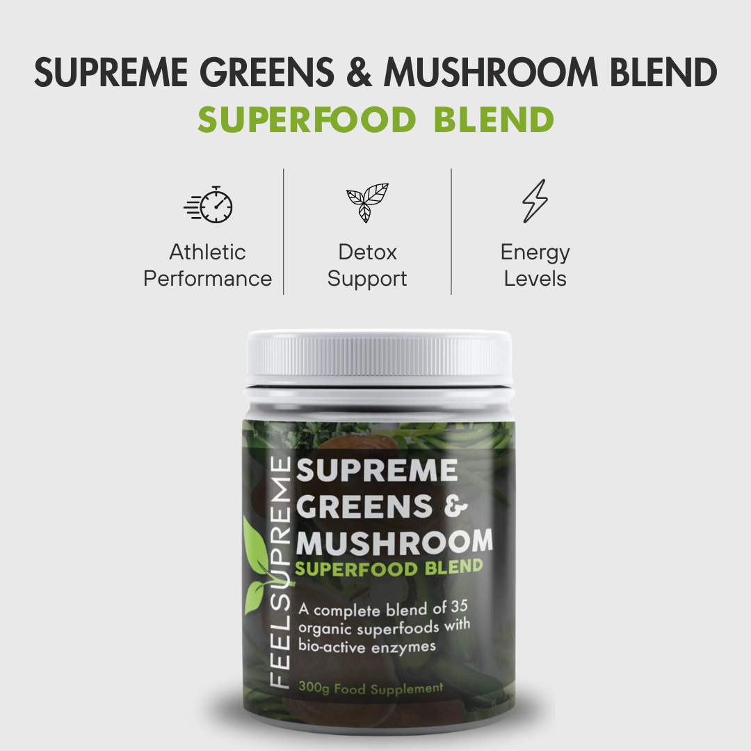 Feel Supreme Greens & Mushroom Superfood Blend 300g