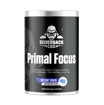 Silverback CBD Primal Focus Nootropic Coffee 100g