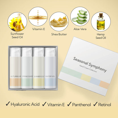 Voyager Seasonal Symphony Hand Cream Gift Set of Four