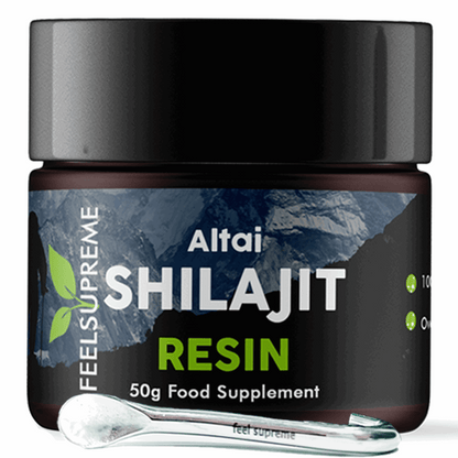 Feel Supreme Altai Shilajit Resin 50g jar