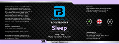 Boostropics Night Capsules 90 Capsules - The CBD Hut