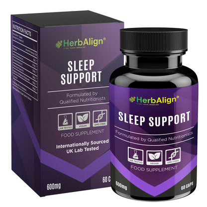Herbalign Sleep Support Capsules with Valerian & Melatonin