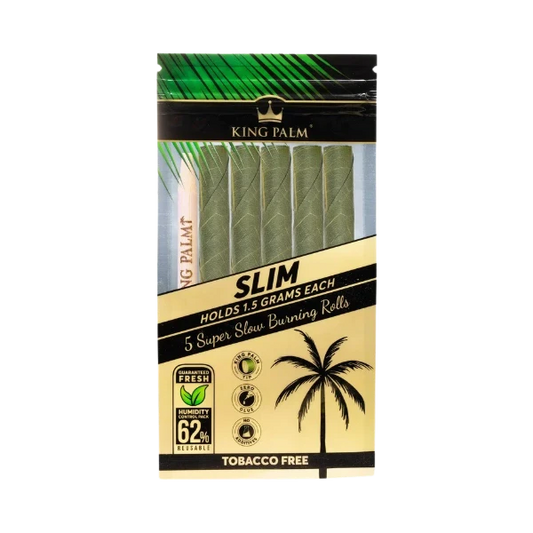 King Palm Organic Pre-Rolled Blunts (Slim) - 5 Pack | The CBD Hut