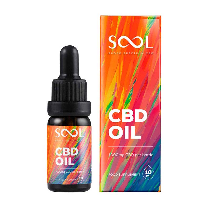 SOOL CBD Oil 1000mg 10ml