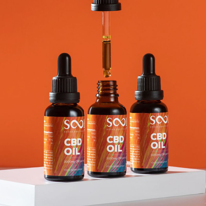 Reakiro CBD Oil 3000mg 30ml bottle