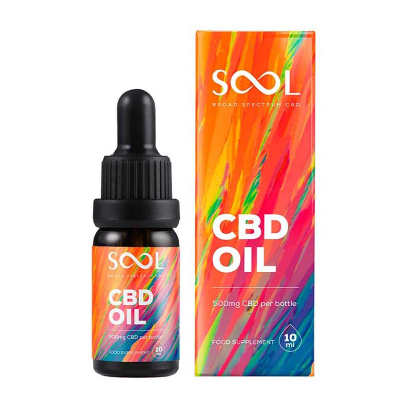 SOOL CBD Oil 500mg 10ml