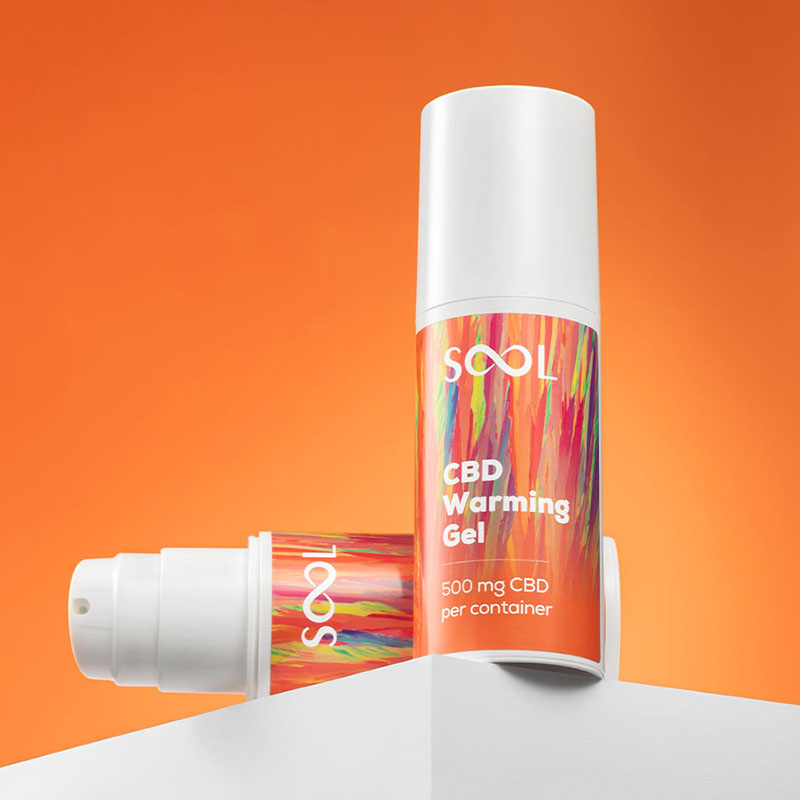 SOOL Warming CBD Gel 500mg 100ml