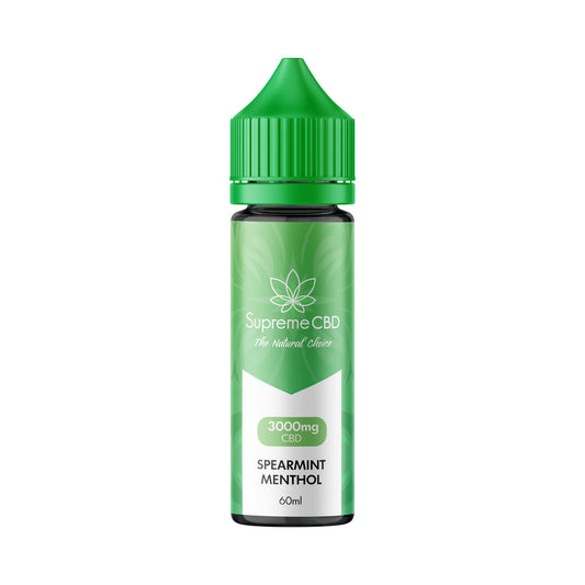 Supreme CBD Spearmint Menthol Vape Juice 60ml 3000mg