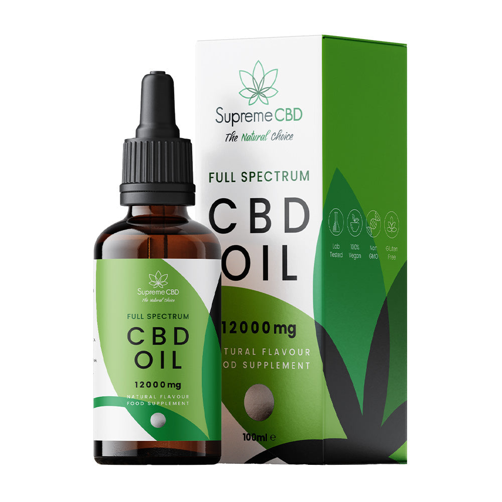 CBD Oil 100ml (12000mg)