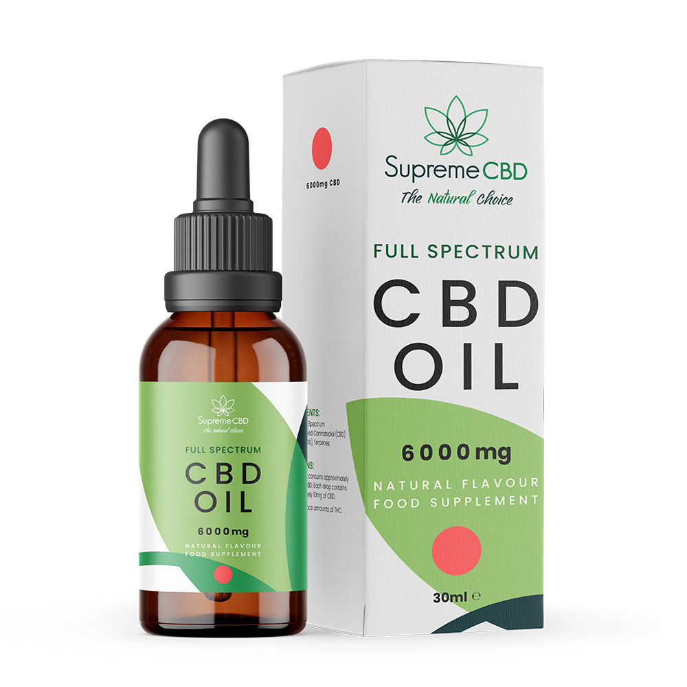 Supreme CBD Oil 30ml 6000mg Exclusive Offer