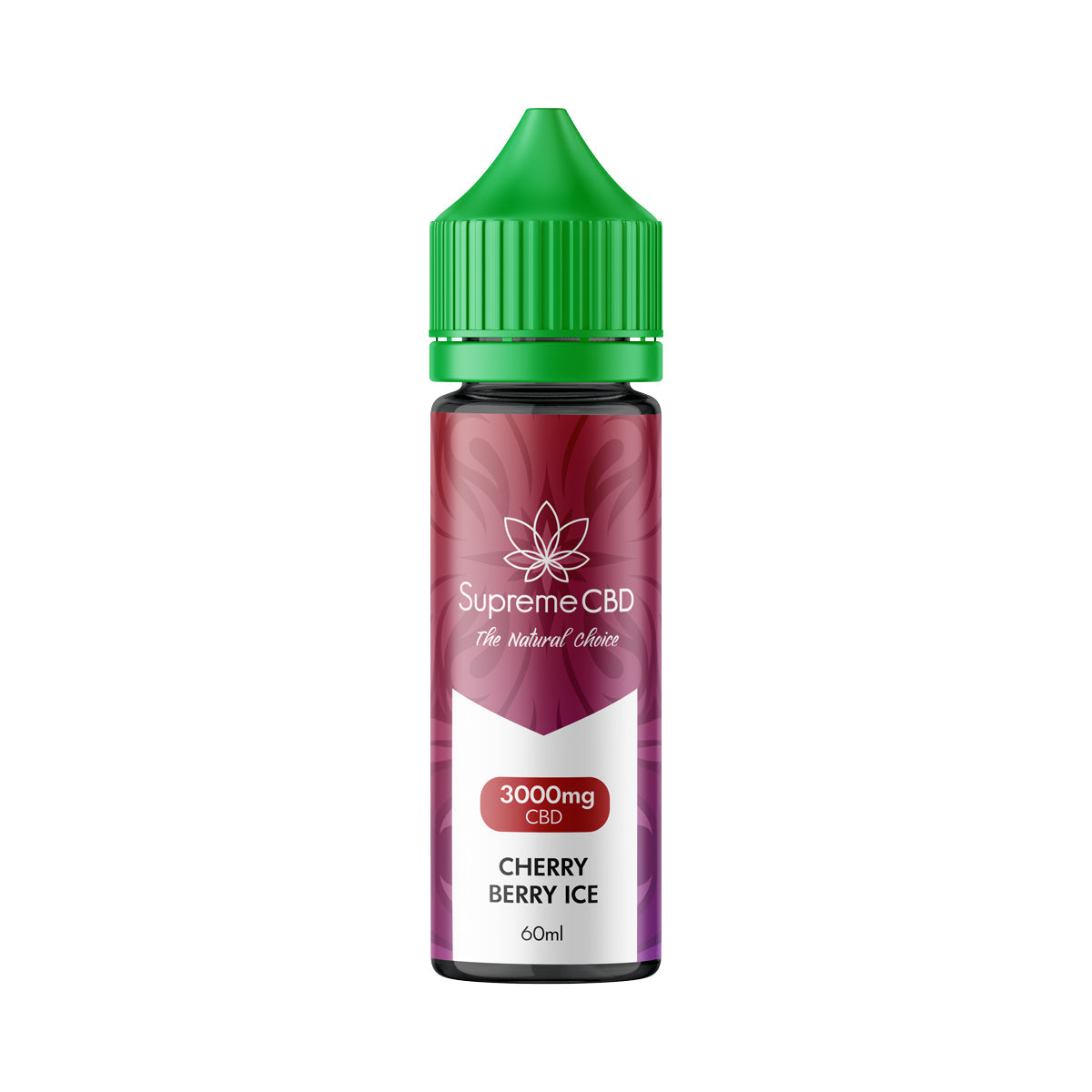 Supreme CBD Cherry Berry Ice Vape Juice 60ml 3000mg