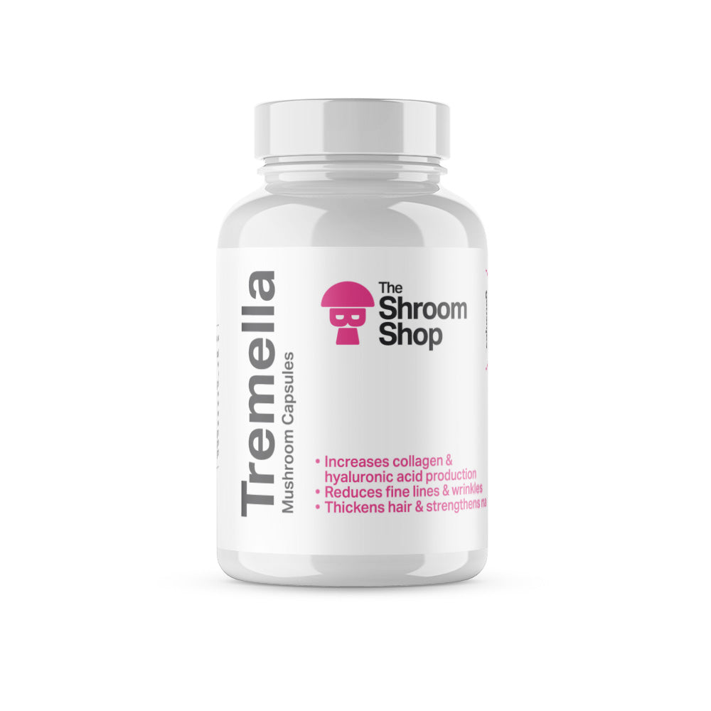 The Shroom Shop Tremella Mushroom Capsules pack shot