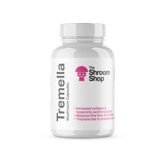 The Shroom Shop Tremella Mushroom Capsules pack shot