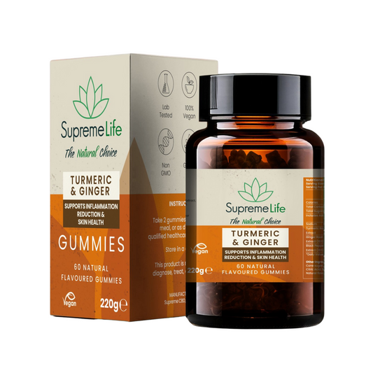Supreme Life Turmeric & Ginger Gummies 60 Gummies