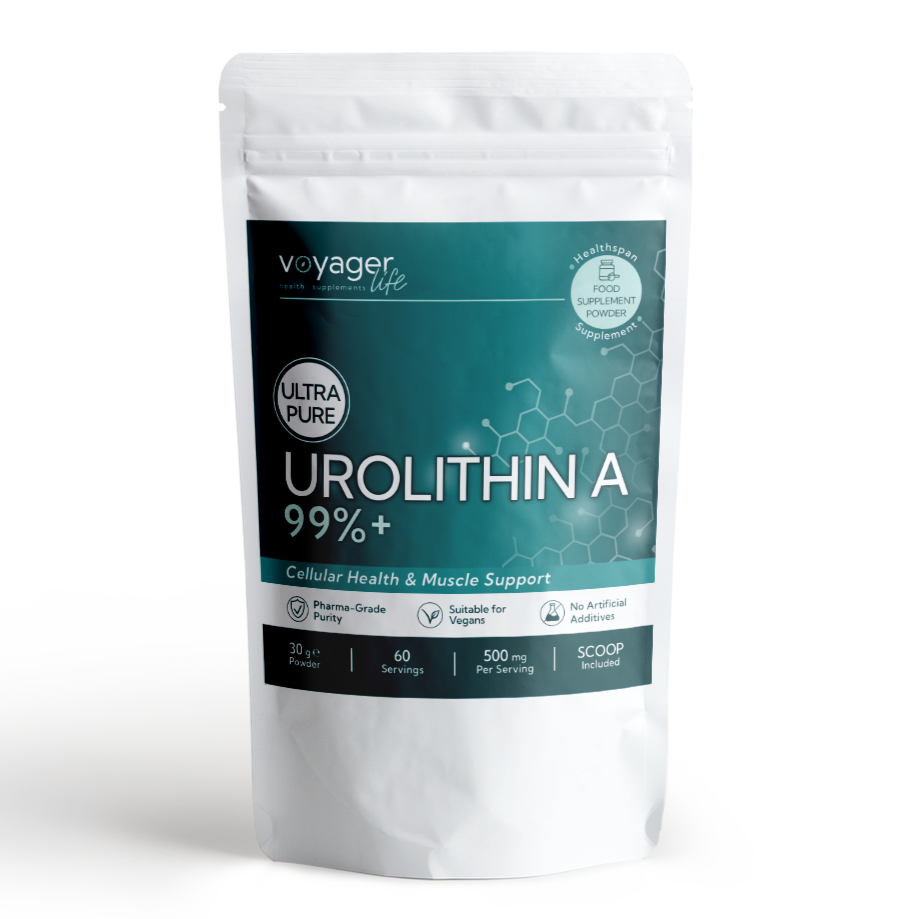 Voyager Pure Urolithin A Powder 30g pouch front