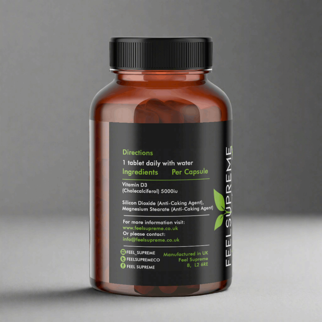 Feel Supreme Vitamin D3 Vegan Capsules product image at The CBD Hut