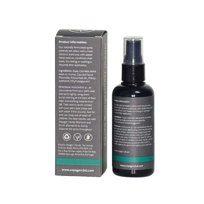 Voyager Pets Pet Odour Neutralising Spritz ingredients | The CBD Hut