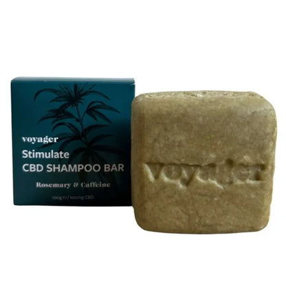 Voyager 100mg CBD Stimulate Shampoo Bar | The CBD Hut