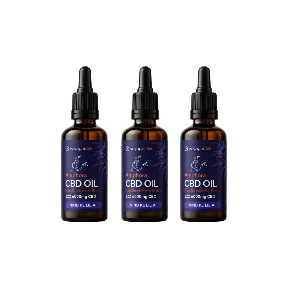 Voyager ZZZ CBD Oil 6000mg 30ml bottle