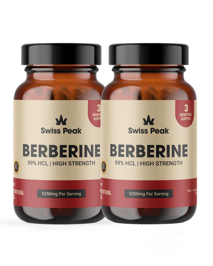 Swiss Peak Berberine Capsules Two Pack