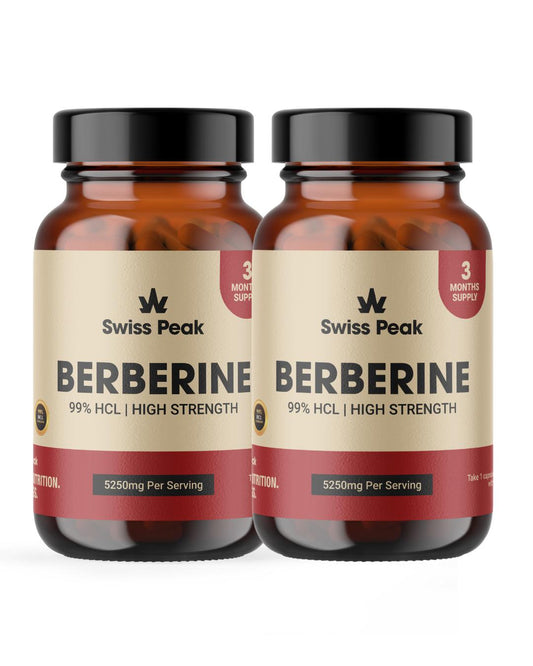 Swiss Peak Berberine Capsules Two Pack