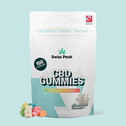 Swiss Peak CBD Bears Gummies 100 Gummies