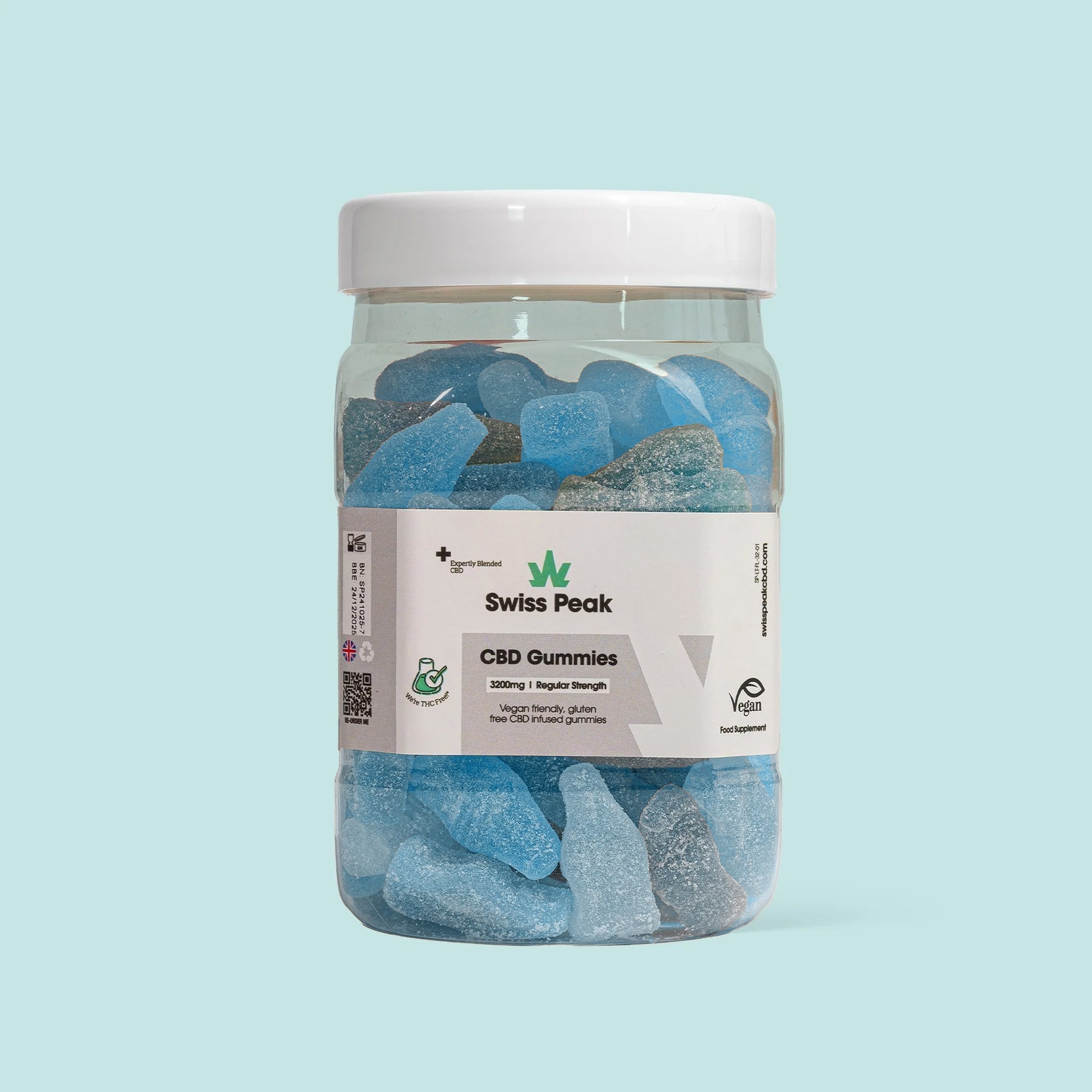 Swiss Peak CBD Bottle Gummies 85 Gummies