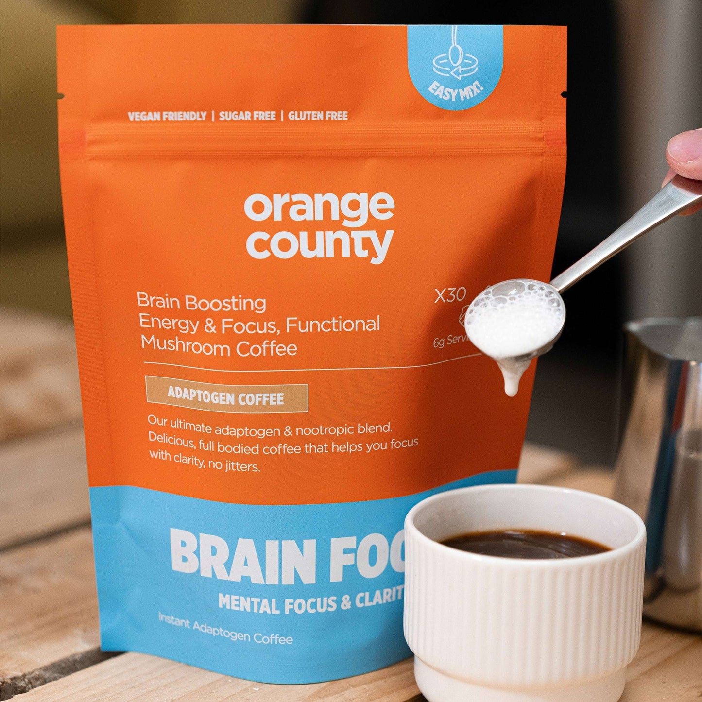 BRAIN FOOD Mushroom Coffee 200g