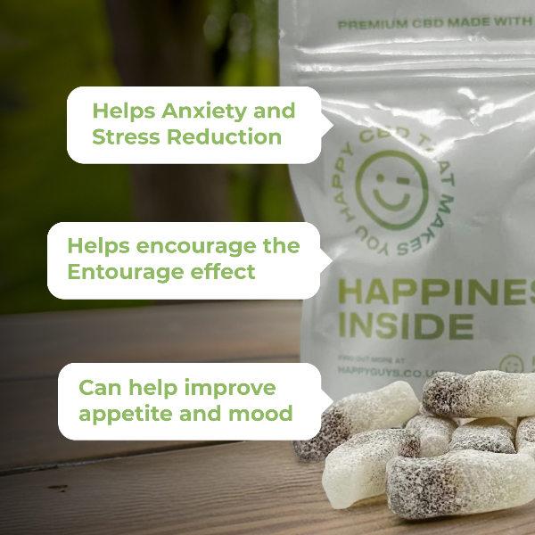 Happy Guys 500mg CBD Gummies - Cola Bottles | The CBD Hut