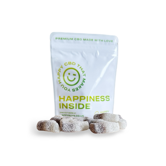 Happy Guys 500mg CBD Gummies - Cola Bottles | The CBD Hut