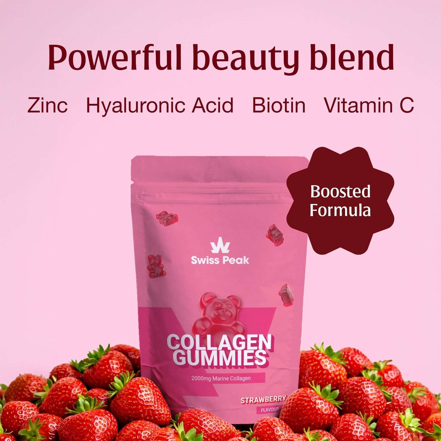 Swiss Peak Collagen Gummies at The CBD Hut