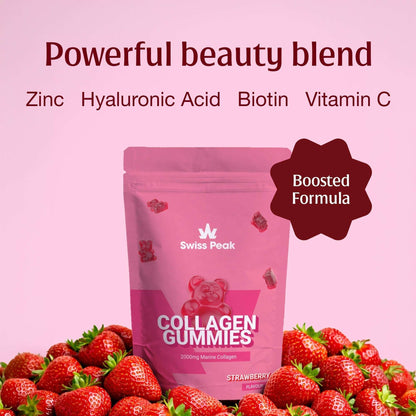 Swiss Peak Collagen Gummies at The CBD Hut
