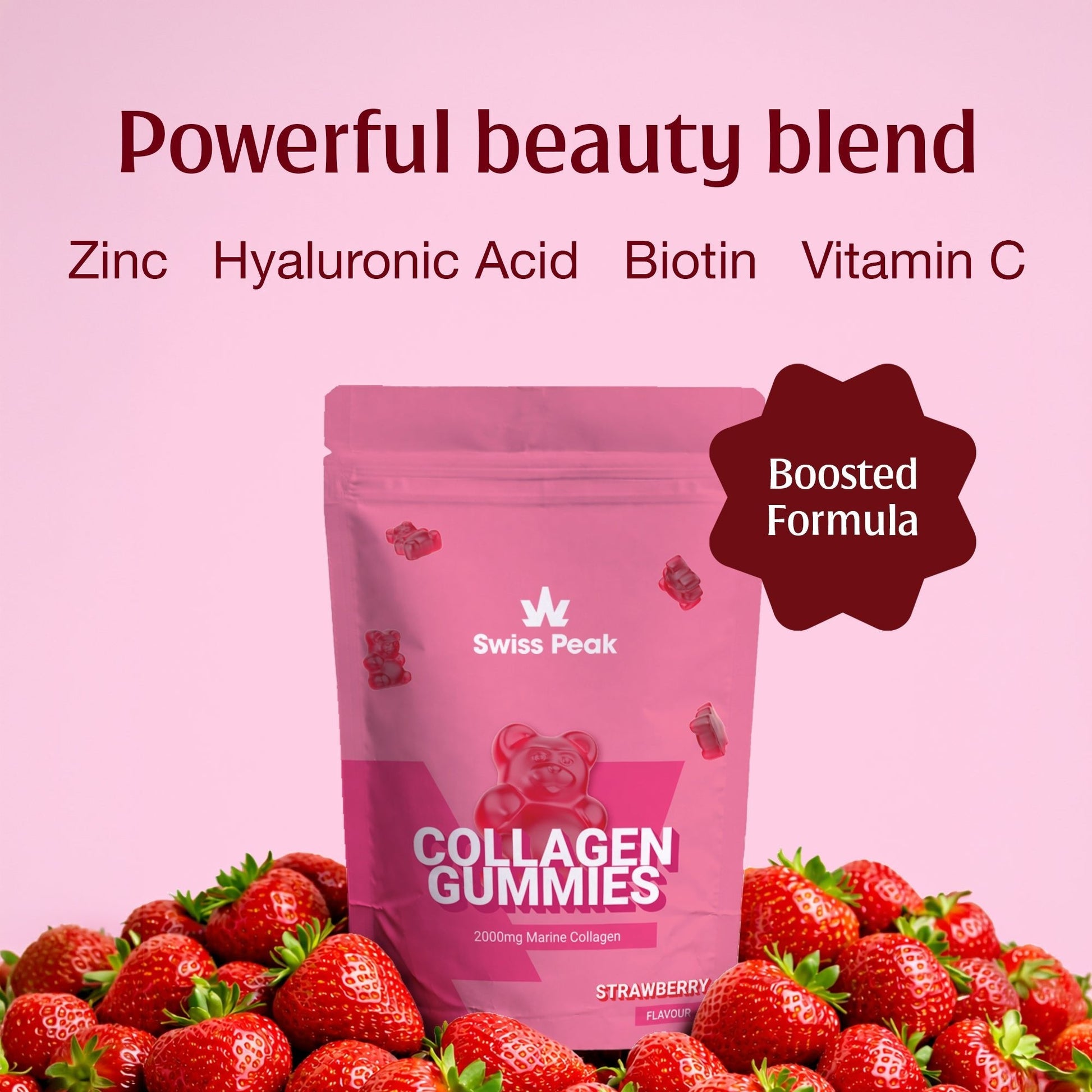 Swiss Peak Collagen Gummies at The CBD Hut