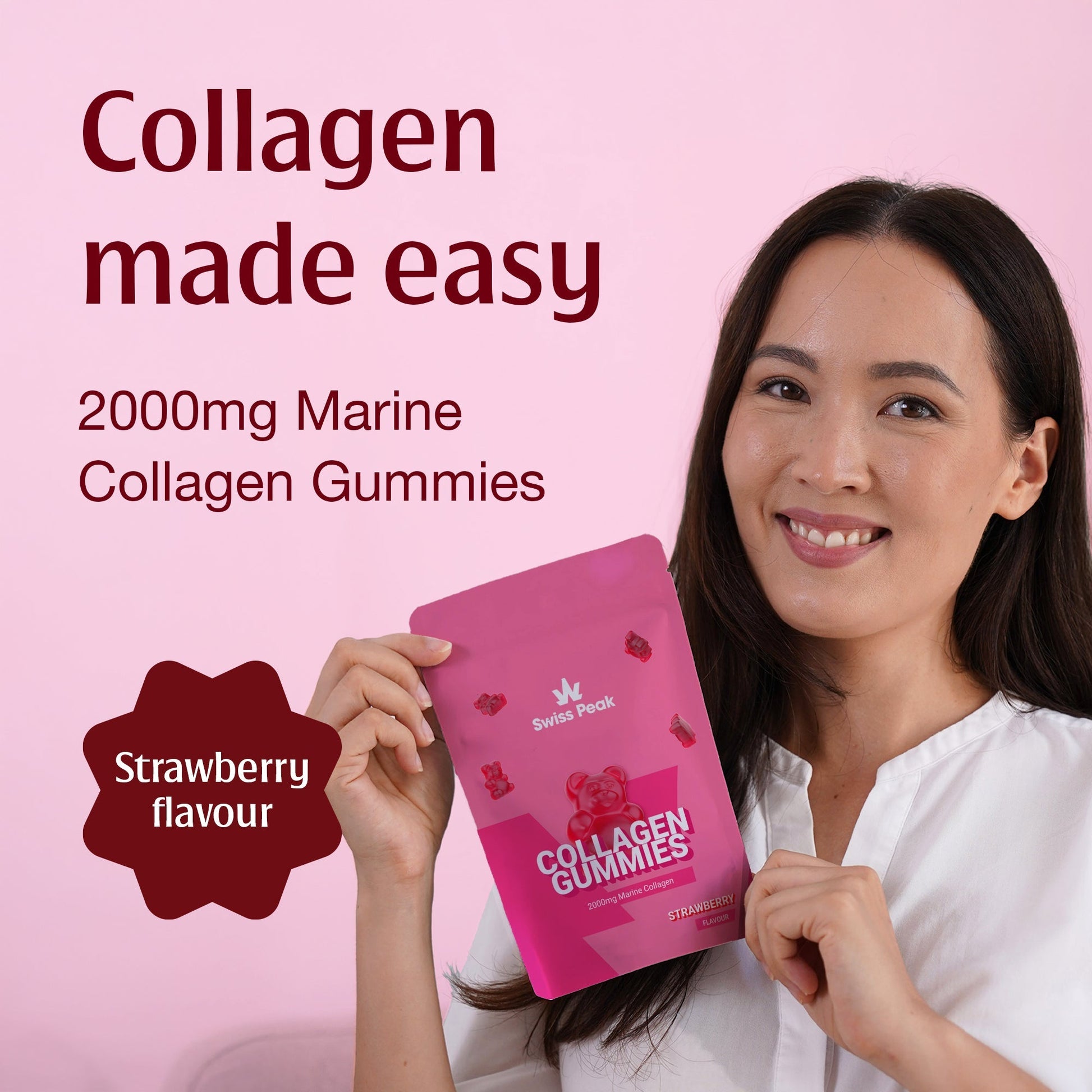Swiss Peak Collagen Gummies at The CBD Hut