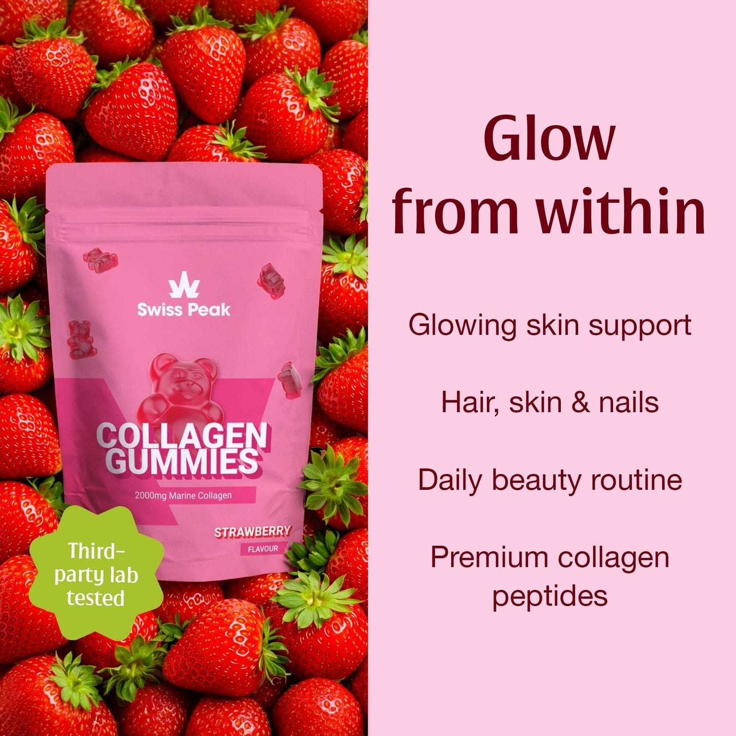 Swiss Peak Collagen Gummies at The CBD Hut