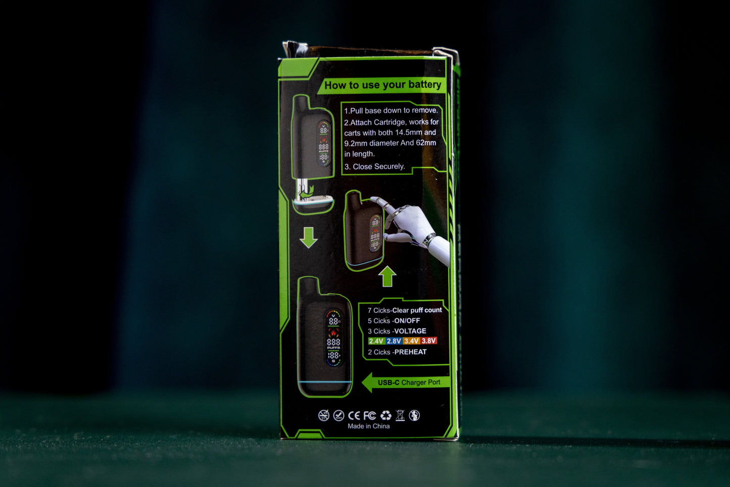 Infinity CBD VM 510 Thread Cart Battery