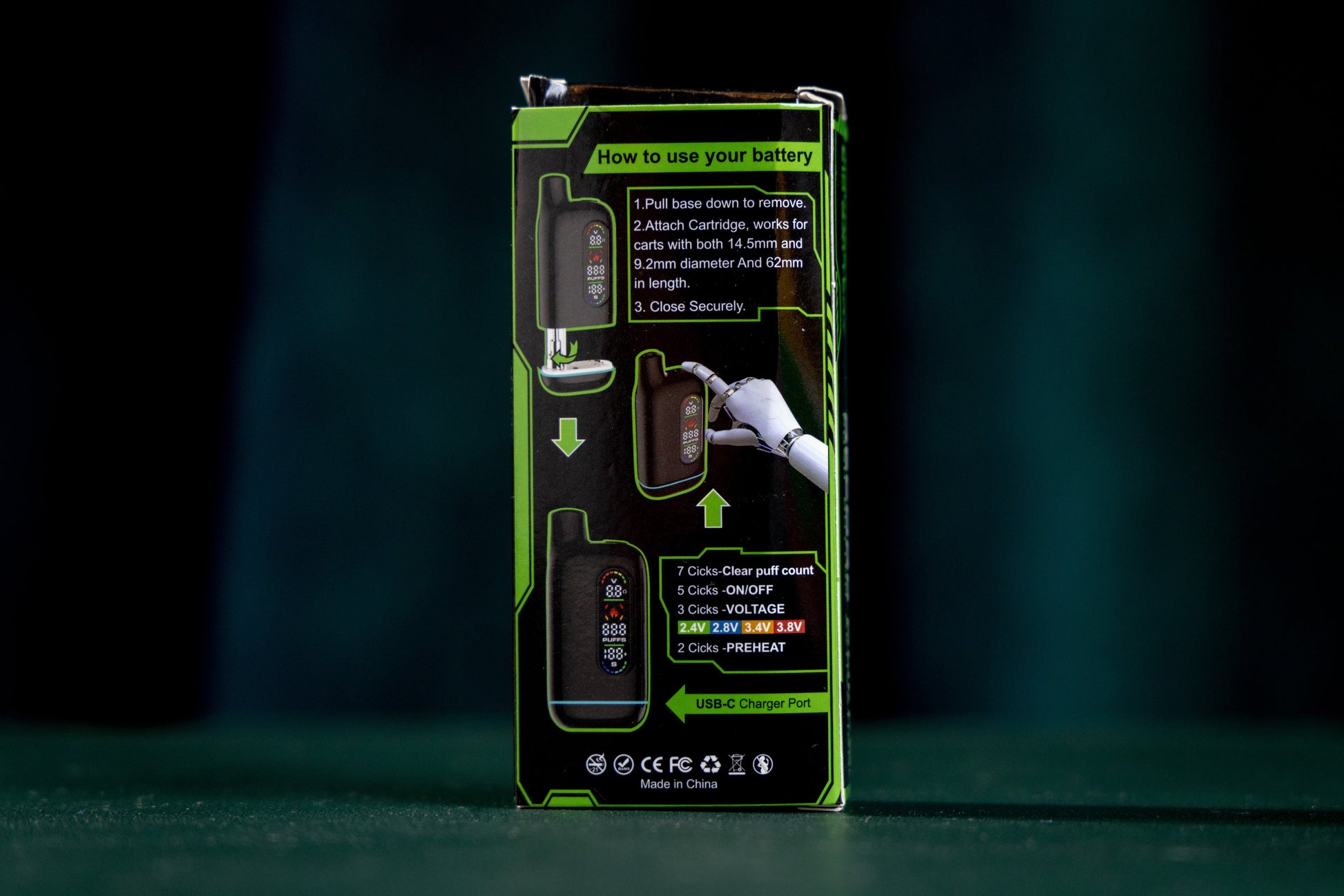 Infinity CBD VM 510 Thread Cart Battery