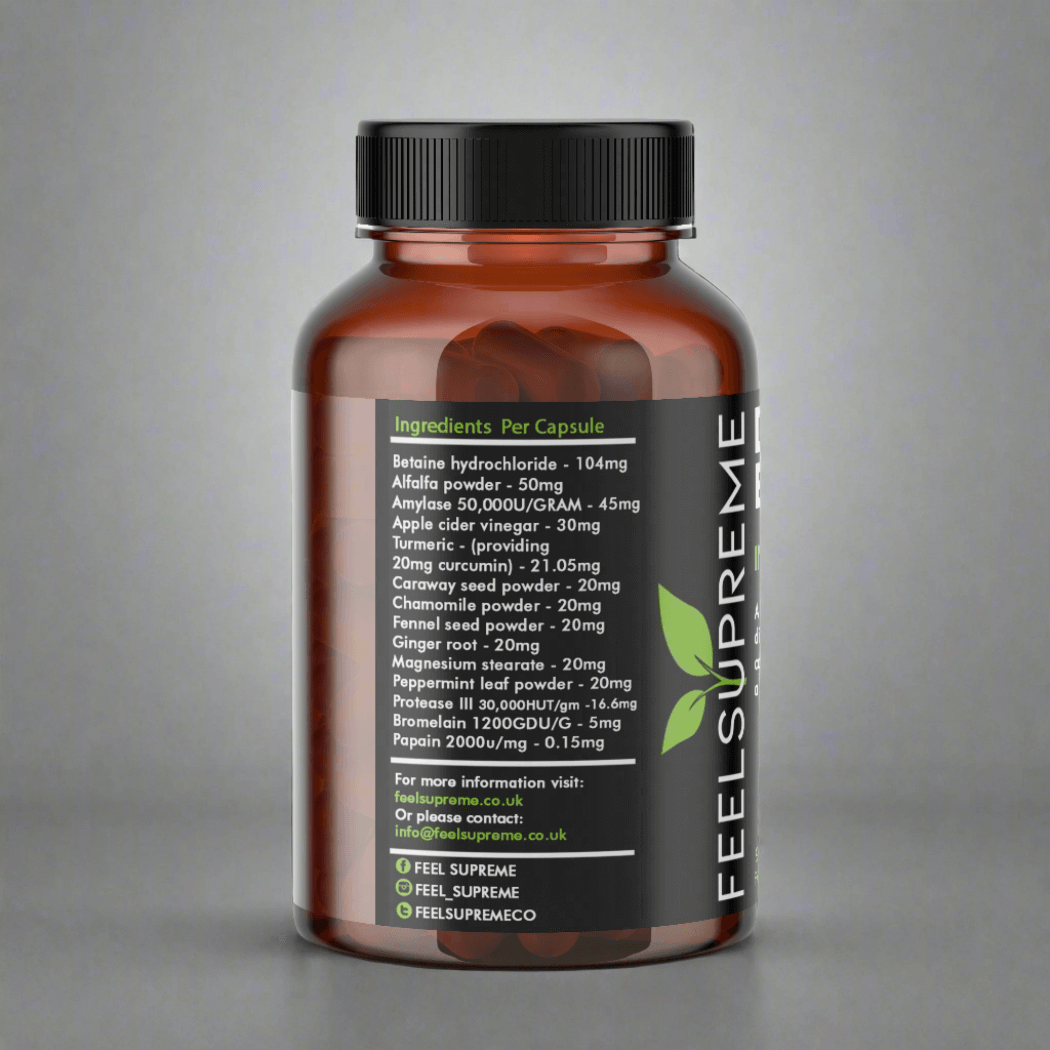 Feel Supreme Vegan Digestive Enzymes